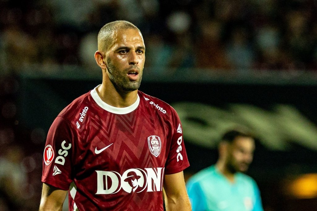Islam Slimani a marcat primul său gol pentru CFR Cluj: "Sper să stau aici cât mai multă vreme"