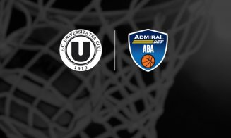 U-BT a clarificat situația transmisiunii meciurilor din ABA League. Mesajul echipei clujene