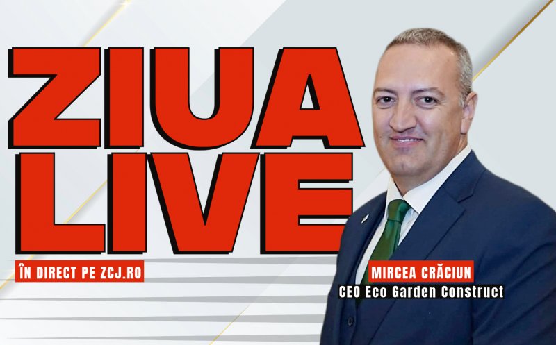Mircea Crăciun, CEO Eco Garden Construct, invitat la ZIUA LIVE