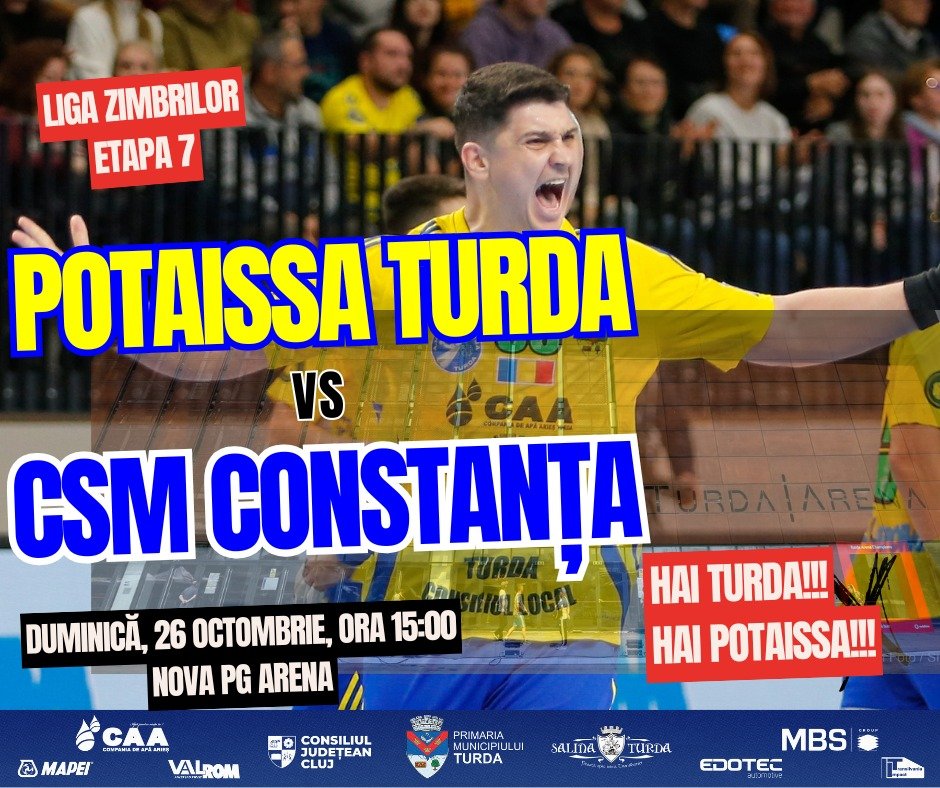 Meci spectaculos de handbal la Turda: AHC Potaissa Turda vs. CSM Constanța. Bilete și abonamente