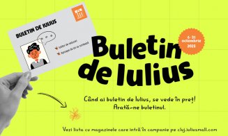 Încă mai ai timp să îți faci „buletin” de Iulius și să te bucuri de ofertele exclusive la brandurile tale favorite din Iulius Mall!
