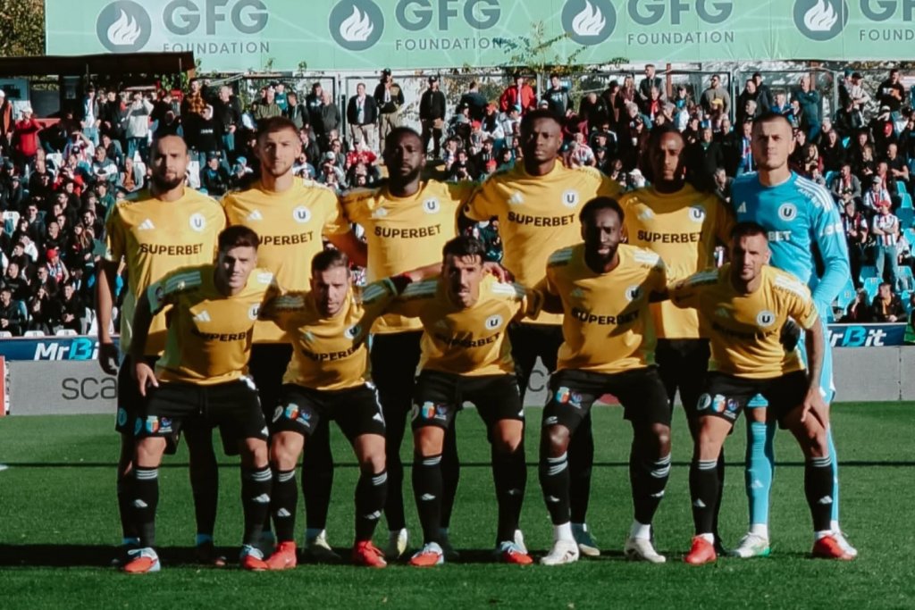 Bergodi a debutat cu un succes la "U". Clujenii revin cu toate punctele de la Galați