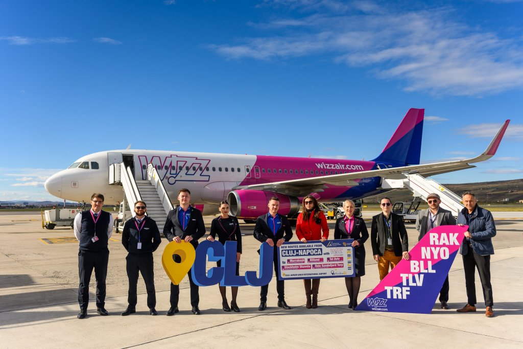 Sezonul de iarnă aduce 5 zboruri noi de pe Aeroportul Cluj. Două destinații, în premieră absolută de la Cluj