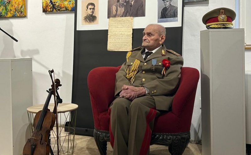 Veteranul clujean Iosif Rus, avansat la gradul de general de brigadă de președintele Nicușor Dan, la împlinirea vârstei de 110 ani