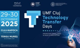 Începe UMF Cluj Technology Transfer Days: "Aducem în prim-plan proiectele cu impact concret în sănătate, care transformă ideile în soluții reale
