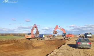 Progres pe Autostrada Transilvania: Se așterne balastul pe lotul Chiribiș–Biharia. Stadiul lucrărilor pe tronson