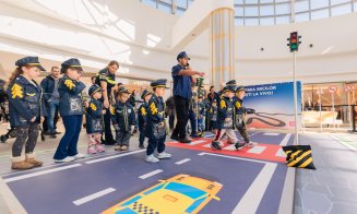 Peste 160 de copii au participat la Academia micilor polițiști, la VIVO! Cluj-Napoca