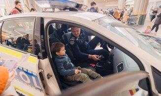 Peste 160 de copii au participat la Academia micilor polițiști, la VIVO! Cluj-Napoca