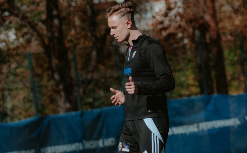 Jasper van der Werff a revenit la antrenamente după 7 luni. Cum a trecut fundașul peste perioada de inactivitate