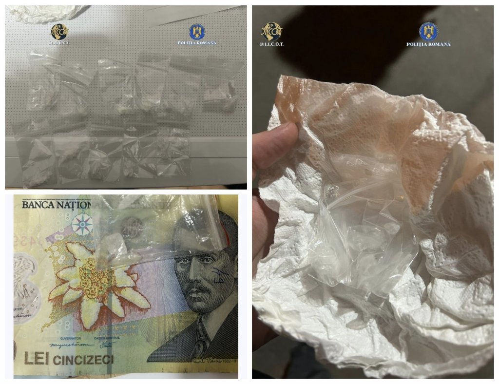 Bărbat reținut după ce a fost prins cu ketamină și 4 BMC la Cluj: Procurorii cer arest preventiv