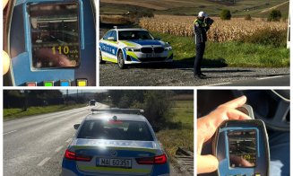 "Cod galben" de sancțiuni: polițiștii clujeni au făcut "curățenie de toamnă" în trafic