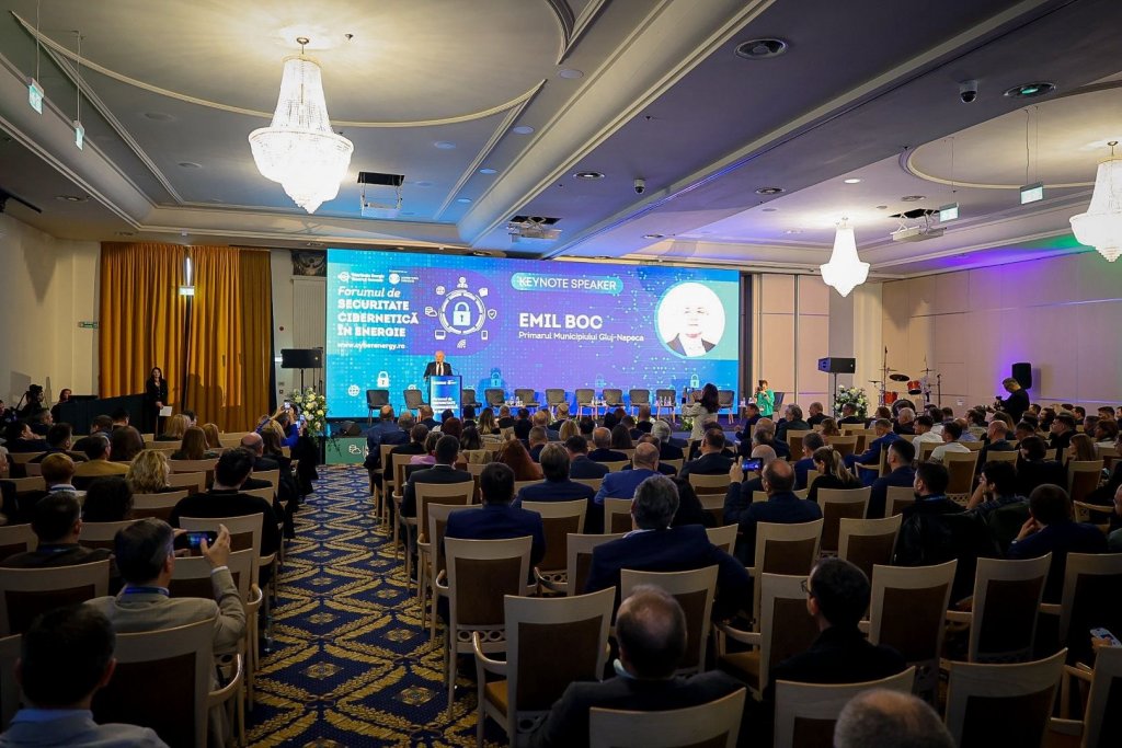 Peste 350 de specialiști s-au reunit la Cluj-Napoca, la Forumul de Securitate Cibernetică în Energie, organizat de DEER în parteneriat cu Ministerul Energiei