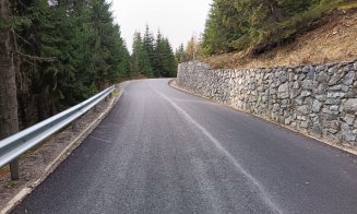 Clujul se pregătește de iarnă. Drumul spre pârtia Buscat a fost reparat și asfaltat