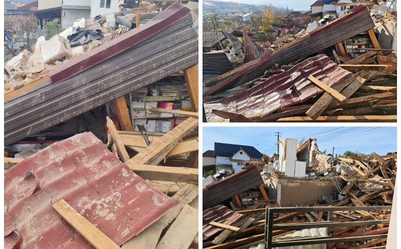 Familia din Dej care a rămas fără casă în urma unei explozii are nevoie de ajutor. Cum puteți dona