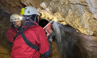 Speologi din toată țara s-au reunit în Cluj pentru cel mai amplu exercițiu de salvare subterană