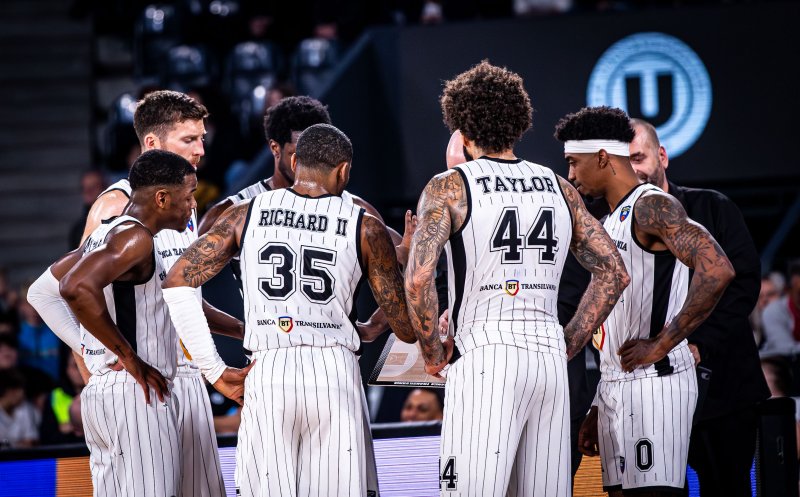 Un nou meci de EuroCup la Cluj. U-BT joacă azi cu Cedevita Olimpija Ljubljana