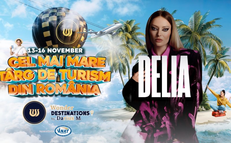 Prima ediție Wonder Destinations: zeci de agenții de turism participante, workshop-uri susținute de profesioniști în domeniu și concert LIVE Delia
