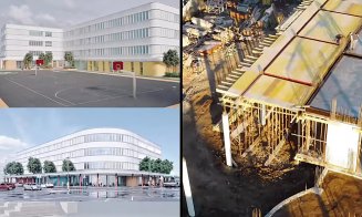 Cum avansează lucrările pe șantierul noii școli din Florești