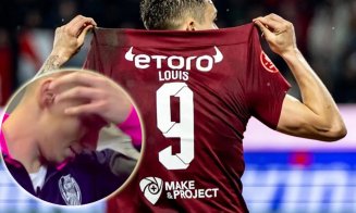 Ce mesaj i-a transmis Daniel Pancu atacantului Louis Munteanu după ce acesta a izbucnit în lacrimi în direct