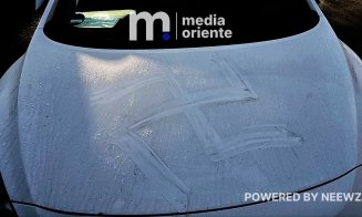 Un român din Diaspora a desenat cu propriul sânge svastici pe zeci de mașini și ziduri