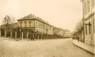 Strada Clinicilor (Mikó), colț cu strada Victor Babeș, la începutul secolului XX
