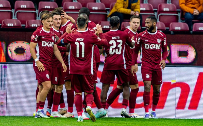 CFR Cluj s-a chinuit cu Unirea Slobozia. "Feroviarii" au câștigat greu primul meci cu Pancu pe bancă