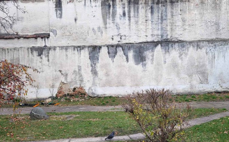 Cum a prins viață zidul gol din curtea Muzeului Etnografic din Cluj-Napoca