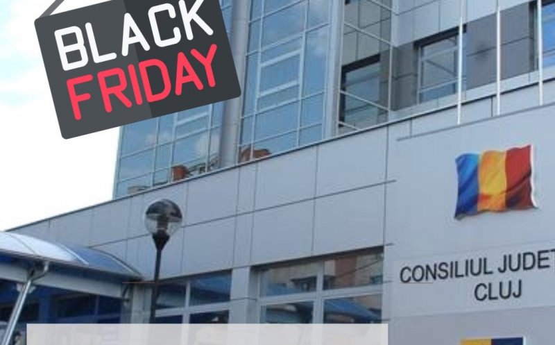 Consiliul Județean Cluj dă startul campaniei „Black Friday Administrativ”. În ce constau „reducerile”