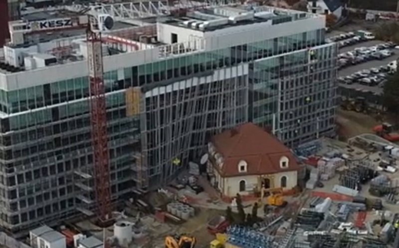 Viitorul întâlnește trecutul: O clădire din Cluj, proiectată să „îmbrățișeze” imobilul de lângă ea, vechi de peste 100 de ani