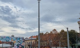 Au început pregătirile pentru Târgul de Crăciun din centrul Clujului. Când are loc marea deschidere