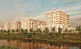 8 clădiri, din care una de 8 etaje, pe Fabricii. La mal de Someș