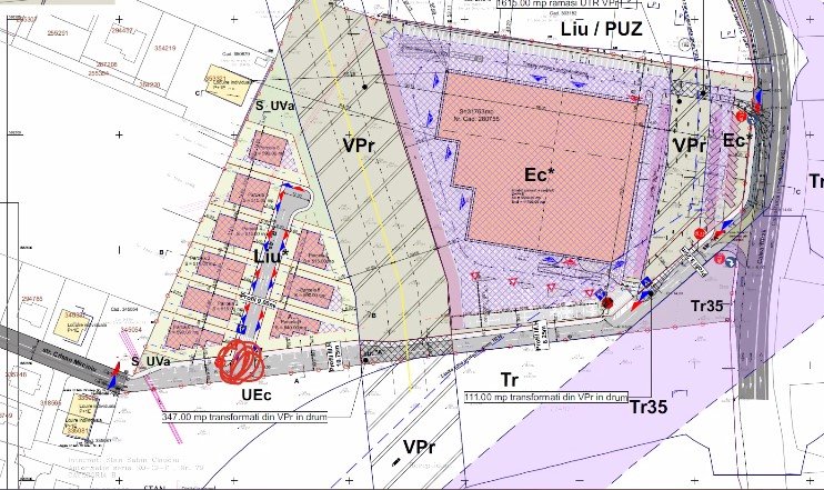 Compexit face showroom auto și 9 case pe Calea Turzii. Circulația, aprobată etapizat, cu o componentă abia după realizarea centurii metropolitane