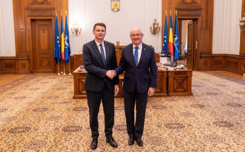 Premierul Rep. Moldova, primit la Senat de Mircea Abrudean: „Vom continua să fim alături de Chișinău în fiecare etapă a integrării europene”