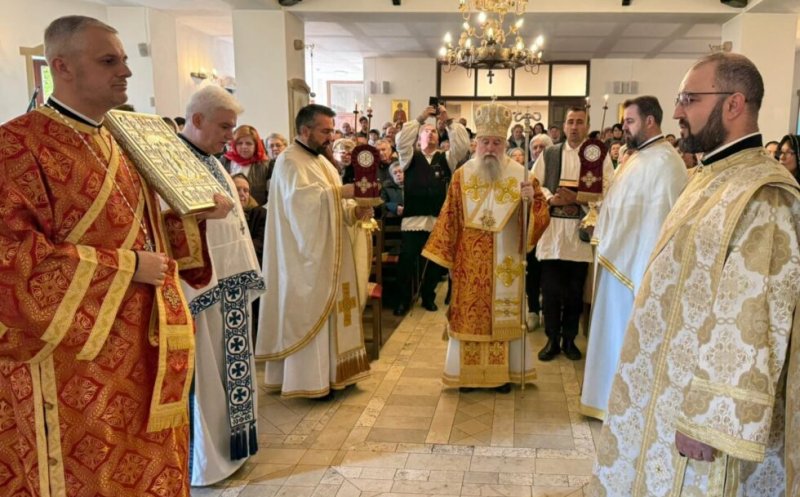 Hramul bisericii Sfântul Mare Mucenic Mina, sărbătorit de credincioșii din Bună Ziua alături de PS Samuel Bistrițeanul