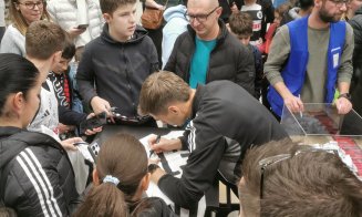 Deschidere fan shop U Cluj