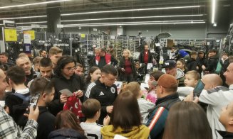 Deschidere fan shop U Cluj