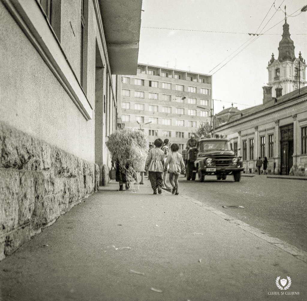 Se numea strada 1 Mai. Recunoști zona din vechiul Cluj?