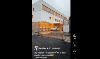 Cluj-Napoca: 110 copii revin într-o creșă complet modernizată