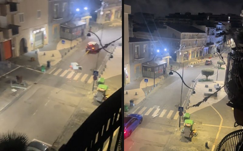 Bancomatul care ”fuge” pe străzi...