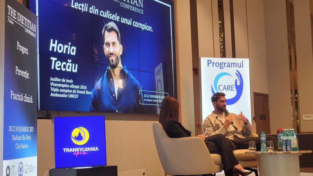 Horia Tecău, la Cluj: „Am învățat ce să NU mănânc”/ Ce pune în farfurie înainte de meci și cum își gestionează mesele de Sărbători