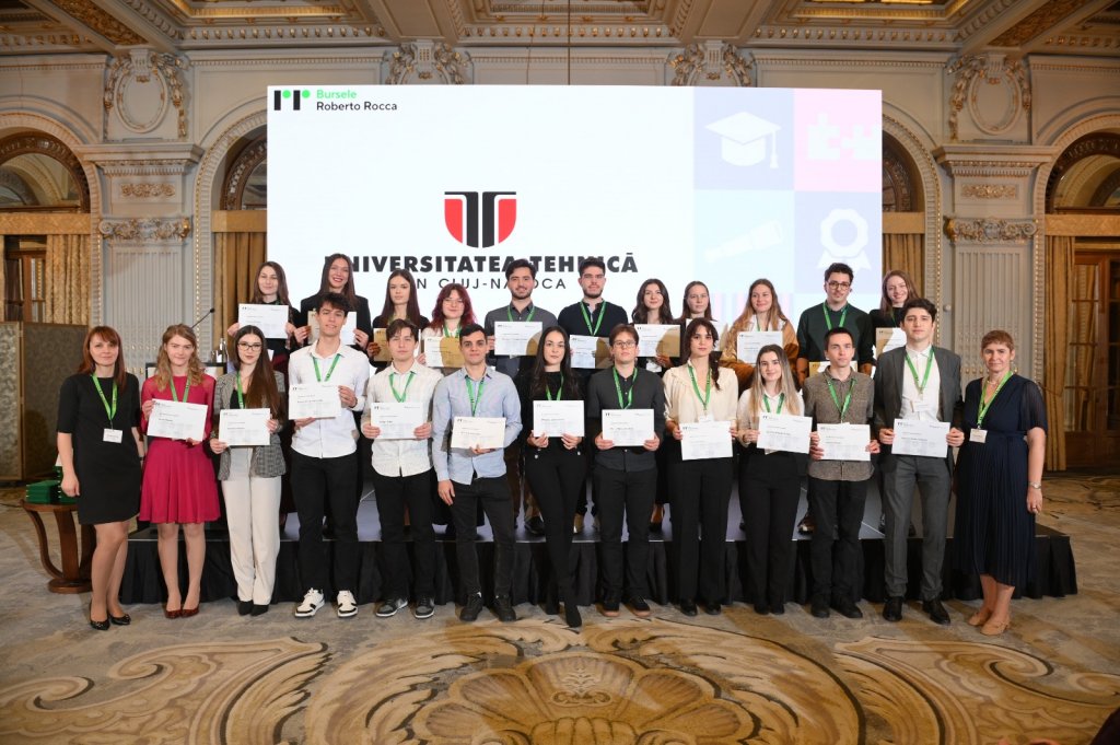 UTCN, lider detașat la Bursele Roberto Rocca: peste jumătate dintre bursieri sunt studenți ai universității