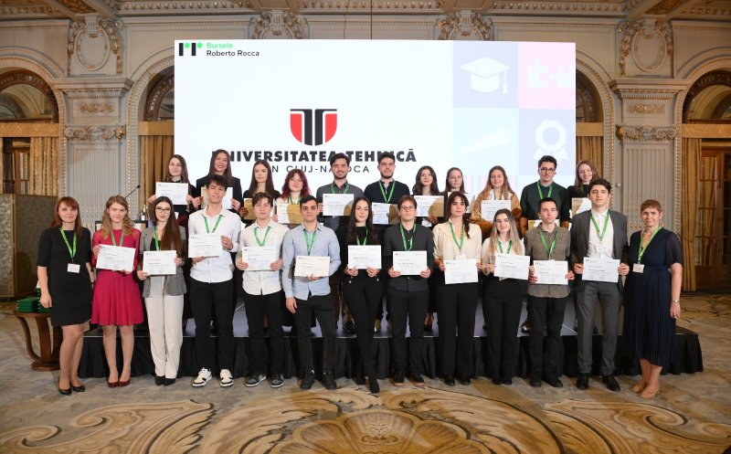 UTCN, lider detașat la Bursele Roberto Rocca: peste jumătate dintre bursieri sunt studenți ai universității