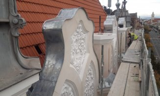 Lucrările de reablitare la Prefectura Cluj se apropie de jumătate