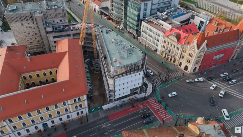 Modernizarea sediului BT din centrul Clujului se apropie de finalizare
