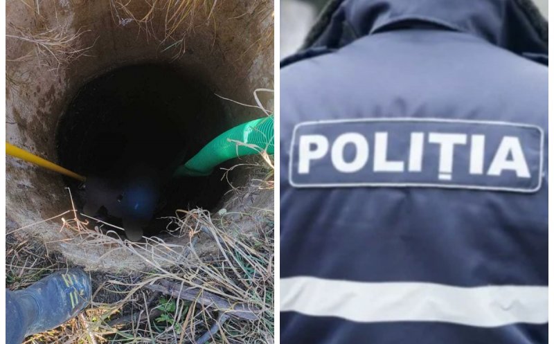Imagini de groază: Trupul unui tânăr de 28 de ani, dispărut cu un an în urmă, scos dintr-o fântână veche