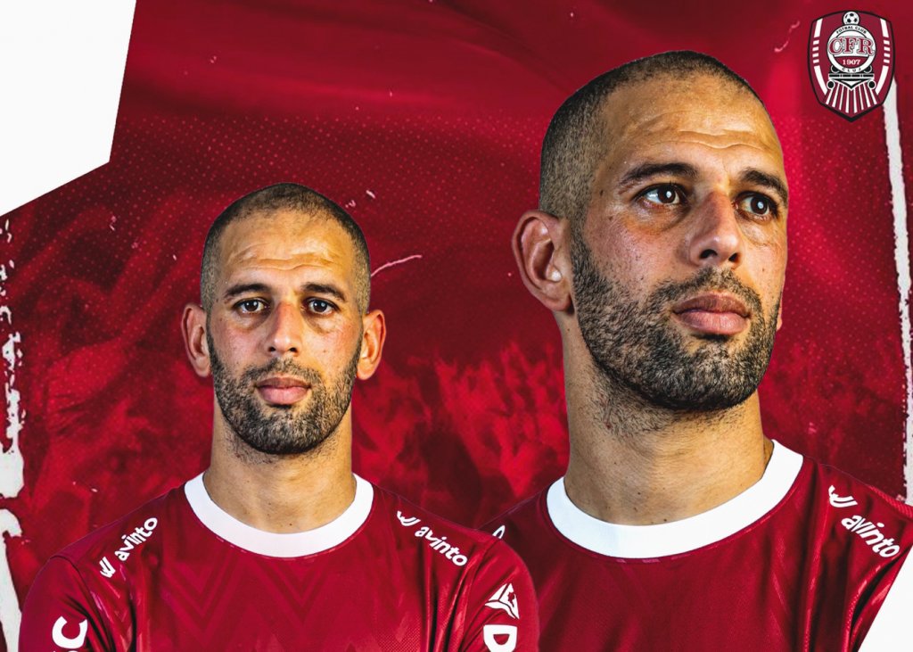 Atacantul CFR-ului Islam Slimani își face bagajele în decembrie: ”Mult succes!”