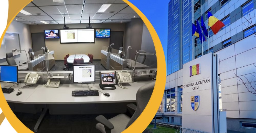 1,5 milioane de euro pentru modernizarea și dotarea cu echipamente a Punctului de Comandă Județean Cluj