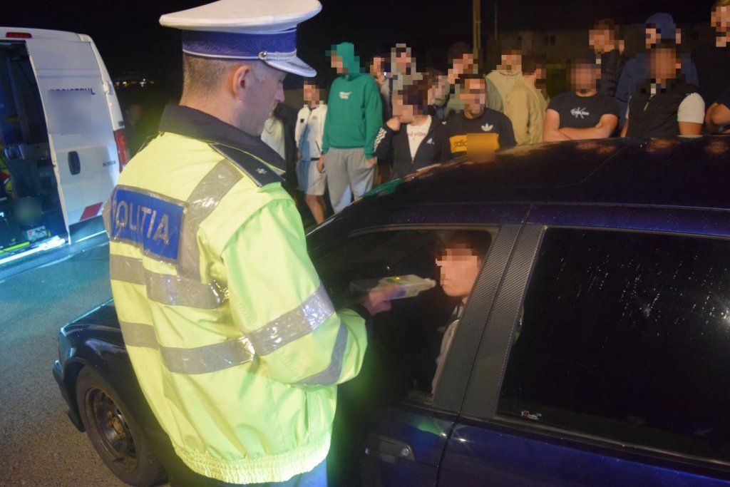 Raze de amploare în Cluj: 40 de amenzi, permise reținute și șoferi prinși băuți la volan
