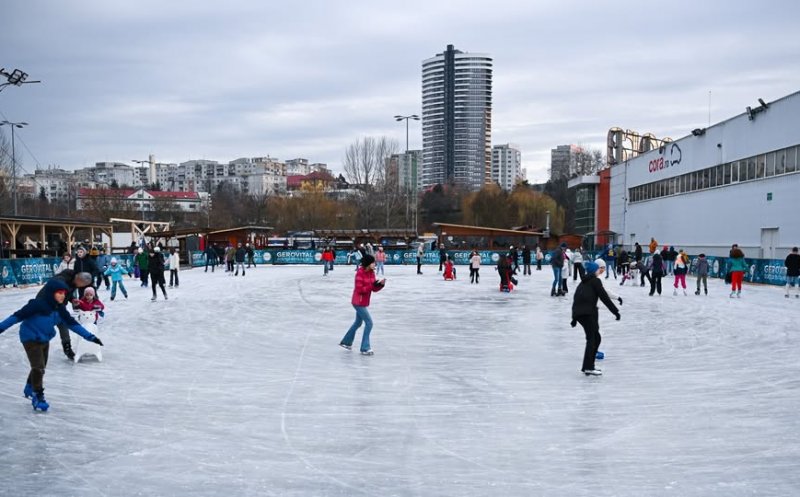 Se deschide PATINOARUL de la Cora. Tarifele iernii 2025