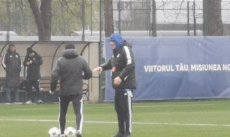 "Studenții" trag tare la antrenamente înaintea meciului cu CS U Craiova